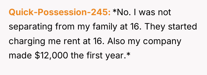 Quick-Possession-245 *No. I was not separating from my family at...