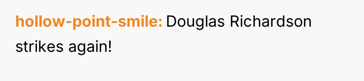 hollow-point-smile Douglas Richardson strikes again!