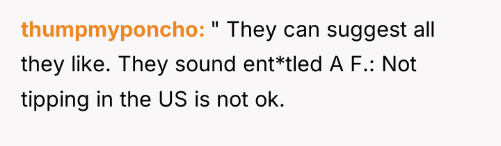 thumpmyponcho " They can suggest all they like. They sound...