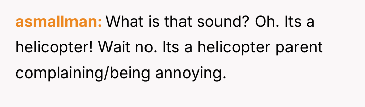 asmallman What is that sound? Oh. Its a helicopter! Wait...
