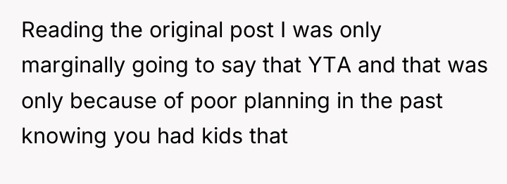 Reading the original post I was only marginally going to...