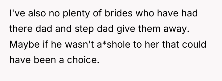 I've also no plenty of brides who have had there...