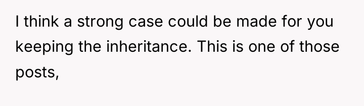 I think a strong case could be made for you...