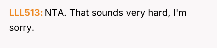 LLL513 NTA. That sounds very hard, I'm sorry.