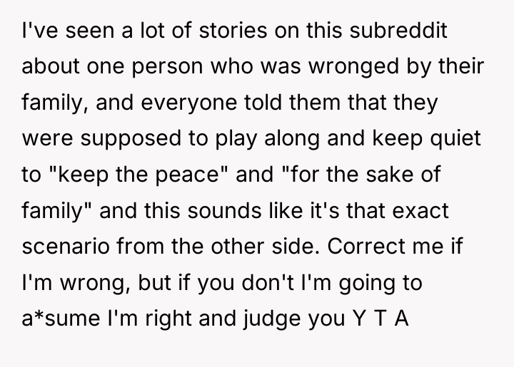 I've seen a lot of stories on this subreddit about...