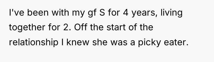 I've been with my gf S for 4 years, living...