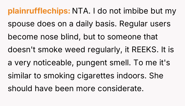 plainrufflechips NTA. I do not imbibe but my spouse does...