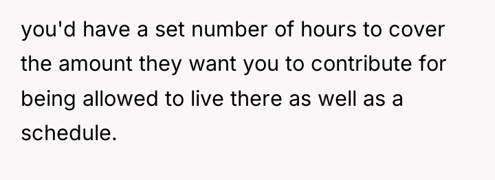 you'd have a set number of hours to cover the...