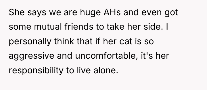She says we are huge AHs and even got some...