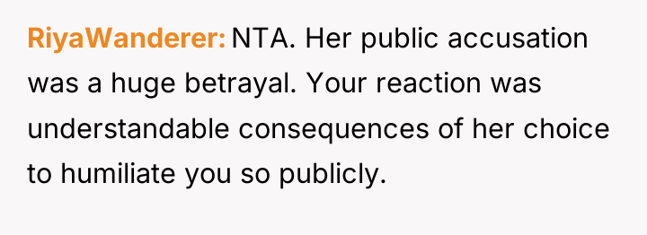 RiyaWanderer NTA. Her public accusation was a huge betrayal. Your...