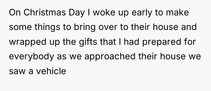 On Christmas Day I woke up early to make some...