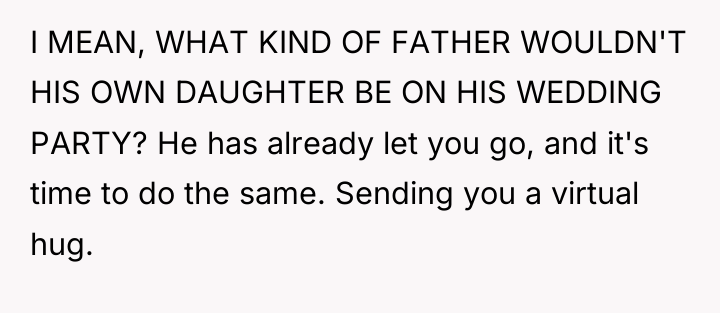 I MEAN, WHAT KIND OF FATHER WOULDN'T HIS OWN DAUGHTER...