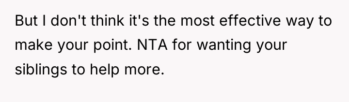 But I don't think it's the most effective way to...