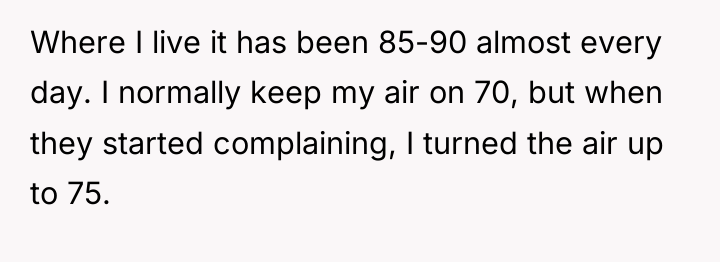 Where I live it has been 85-90 almost every day....