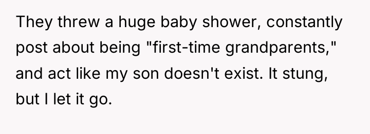 They threw a huge baby shower, constantly post about being...