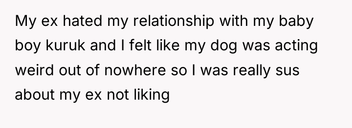 My ex hated my relationship with my baby boy kuruk...