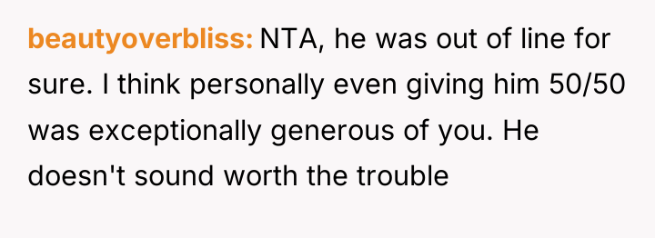 beautyoverbliss NTA, he was out of line for sure. I...