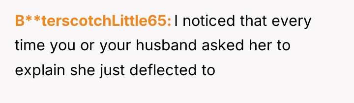 B**terscotchLittle65 I noticed that every time you or your husband...
