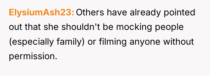 ElysiumAsh23 Others have already pointed out that she shouldn't be...