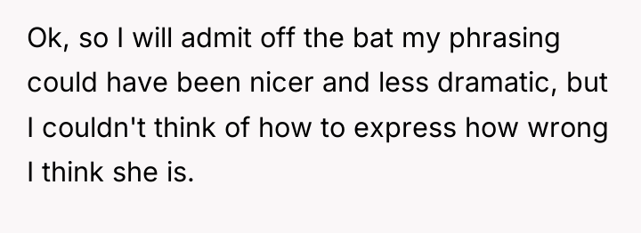 Ok, so I will admit off the bat my phrasing...