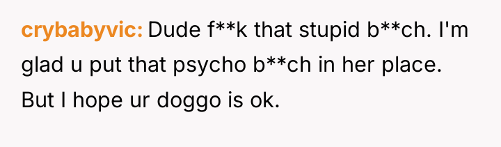 crybabyvic Dude f**k that stupid b**ch. I'm glad u put...