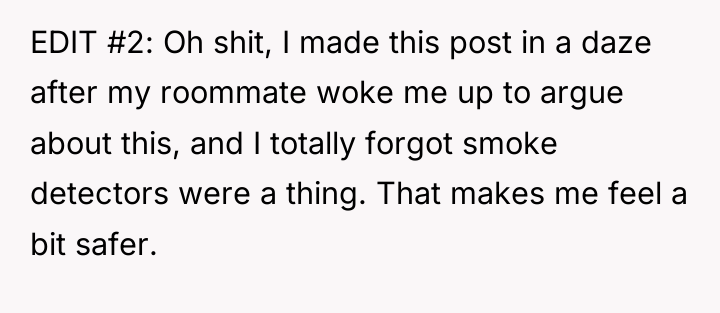 EDIT #2: Oh shit, I made this post in a...