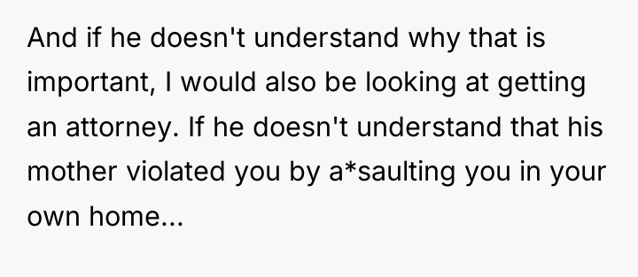 And if he doesn't understand why that is important, I...