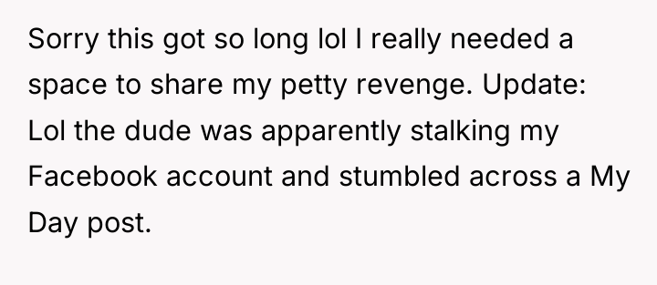 Sorry this got so long lol I really needed a...