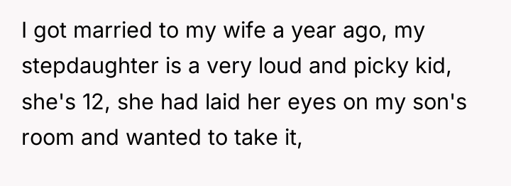 I got married to my wife a year ago, my...