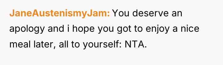 JaneAustenismyJam You deserve an apology and i hope you got...