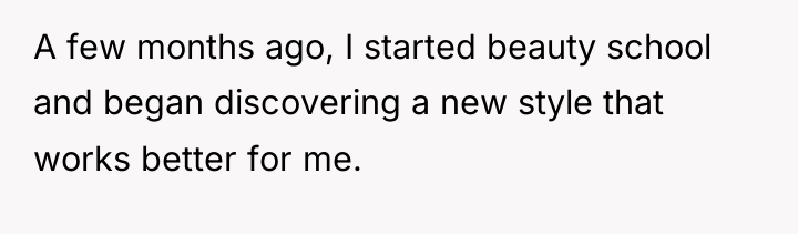 A few months ago, I started beauty school and began...