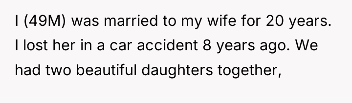 I (49M) was married to my wife for 20 years....