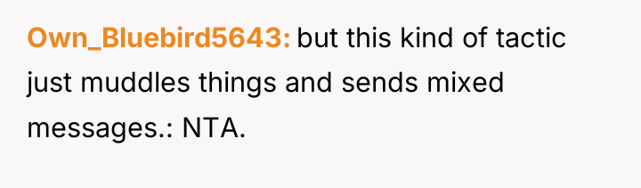 Own_Bluebird5643 but this kind of tactic just muddles things and...