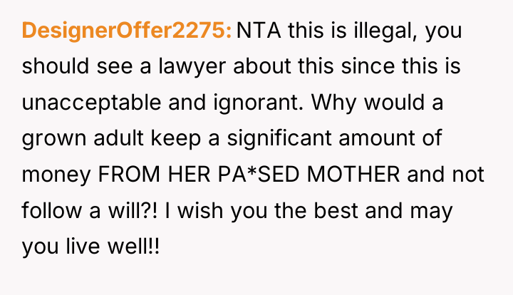 DesignerOffer2275 NTA this is illegal, you should see a lawyer...