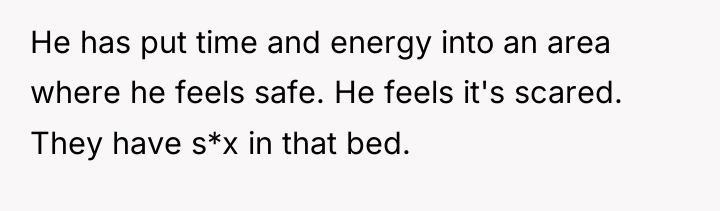 He has put time and energy into an area where...