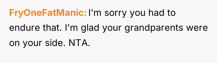FryOneFatManic I'm sorry you had to endure that. I'm glad...