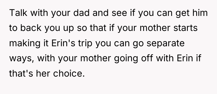 Talk with your dad and see if you can get...