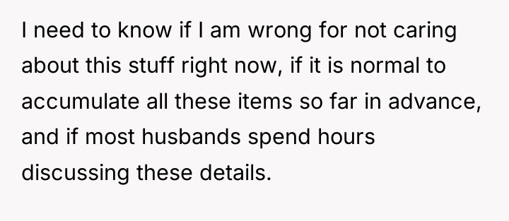 I need to know if I am wrong for not...