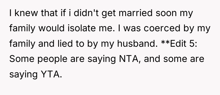 I knew that if i didn't get married soon my...