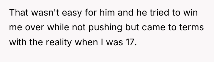 That wasn't easy for him and he tried to win...