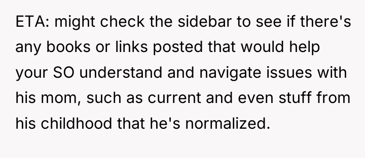 ETA: might check the sidebar to see if there's any...