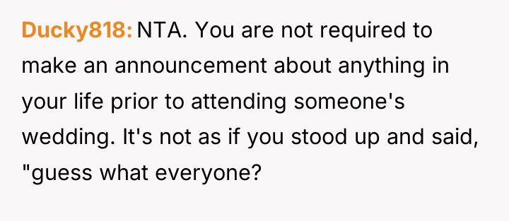 Ducky818 NTA. You are not required to make an announcement...