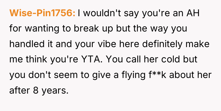 Wise-Pin1756 I wouldn't say you're an AH for wanting to...