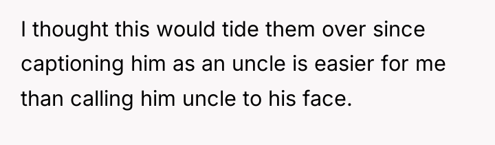 I thought this would tide them over since captioning him...
