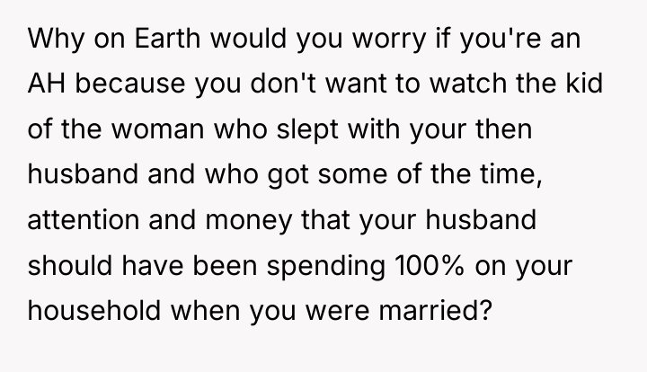 Why on Earth would you worry if you're an AH...