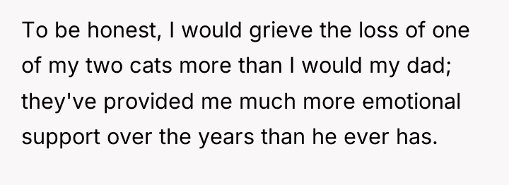 To be honest, I would grieve the loss of one...