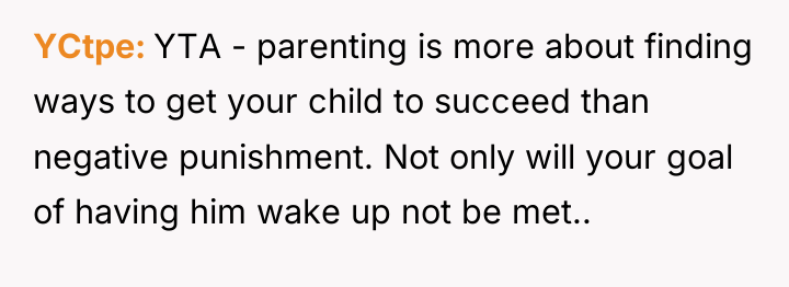 YCtpe YTA - parenting is more about finding ways to...