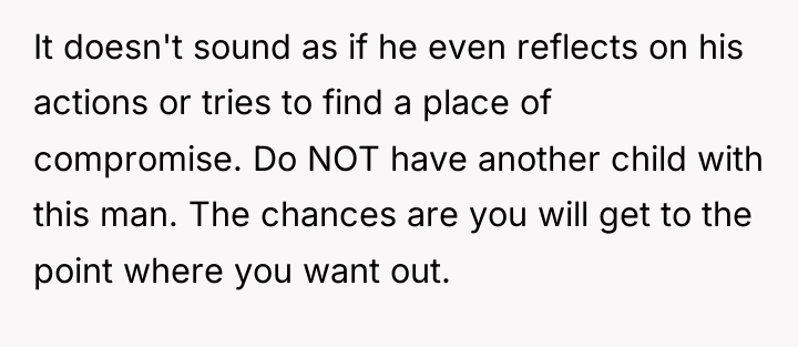 It doesn't sound as if he even reflects on his...