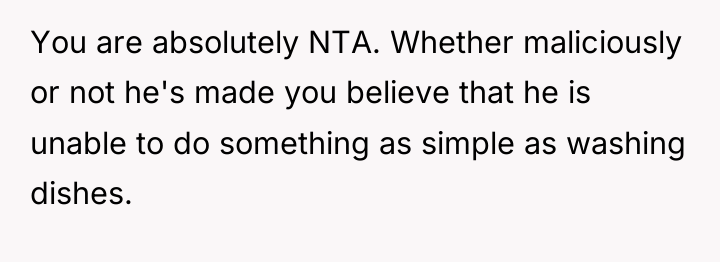 You are absolutely NTA. Whether maliciously or not he's made...