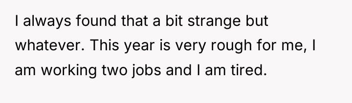 I always found that a bit strange but whatever. This...